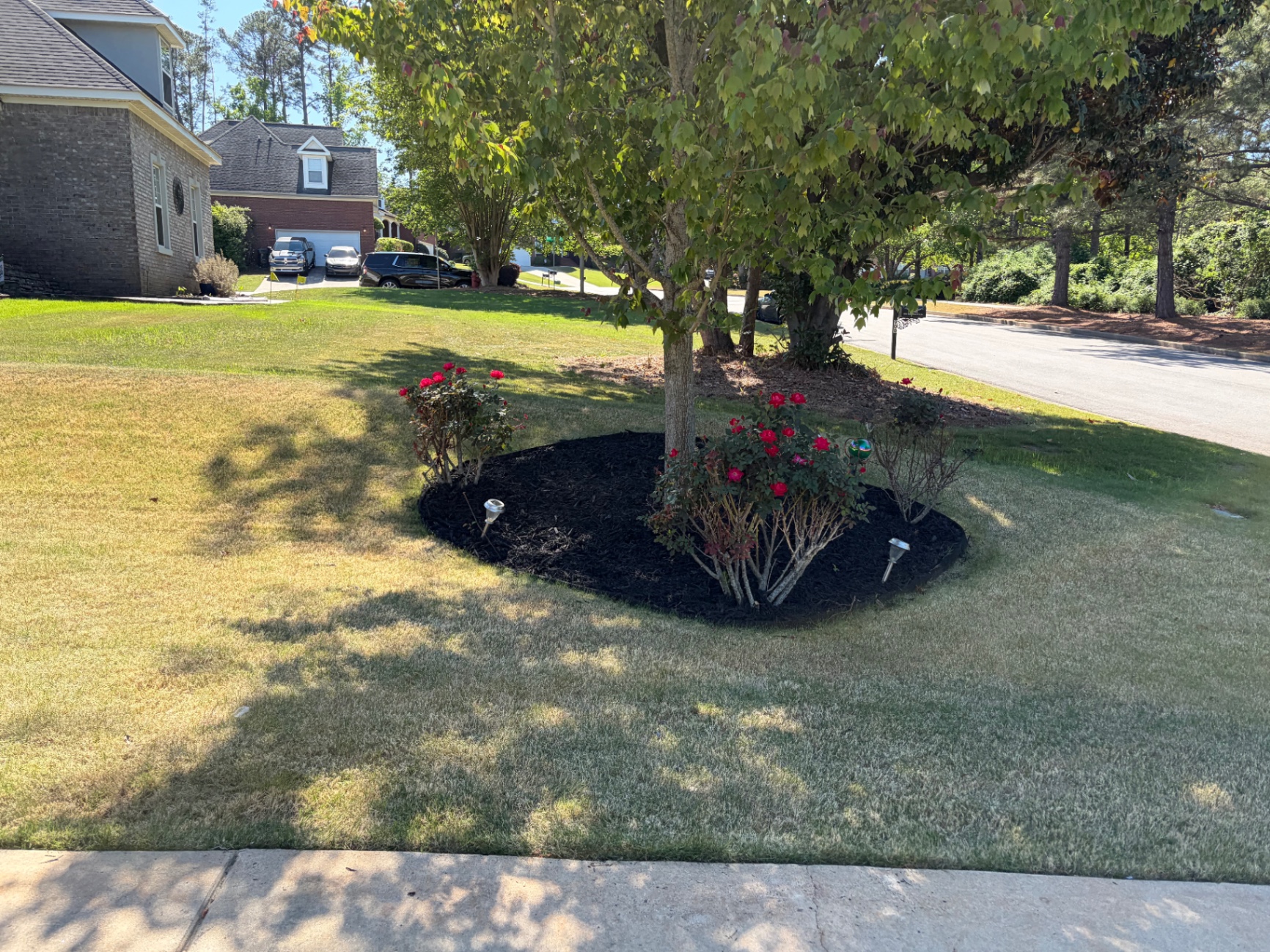 Mulch installation by RC Landscaping — job 9