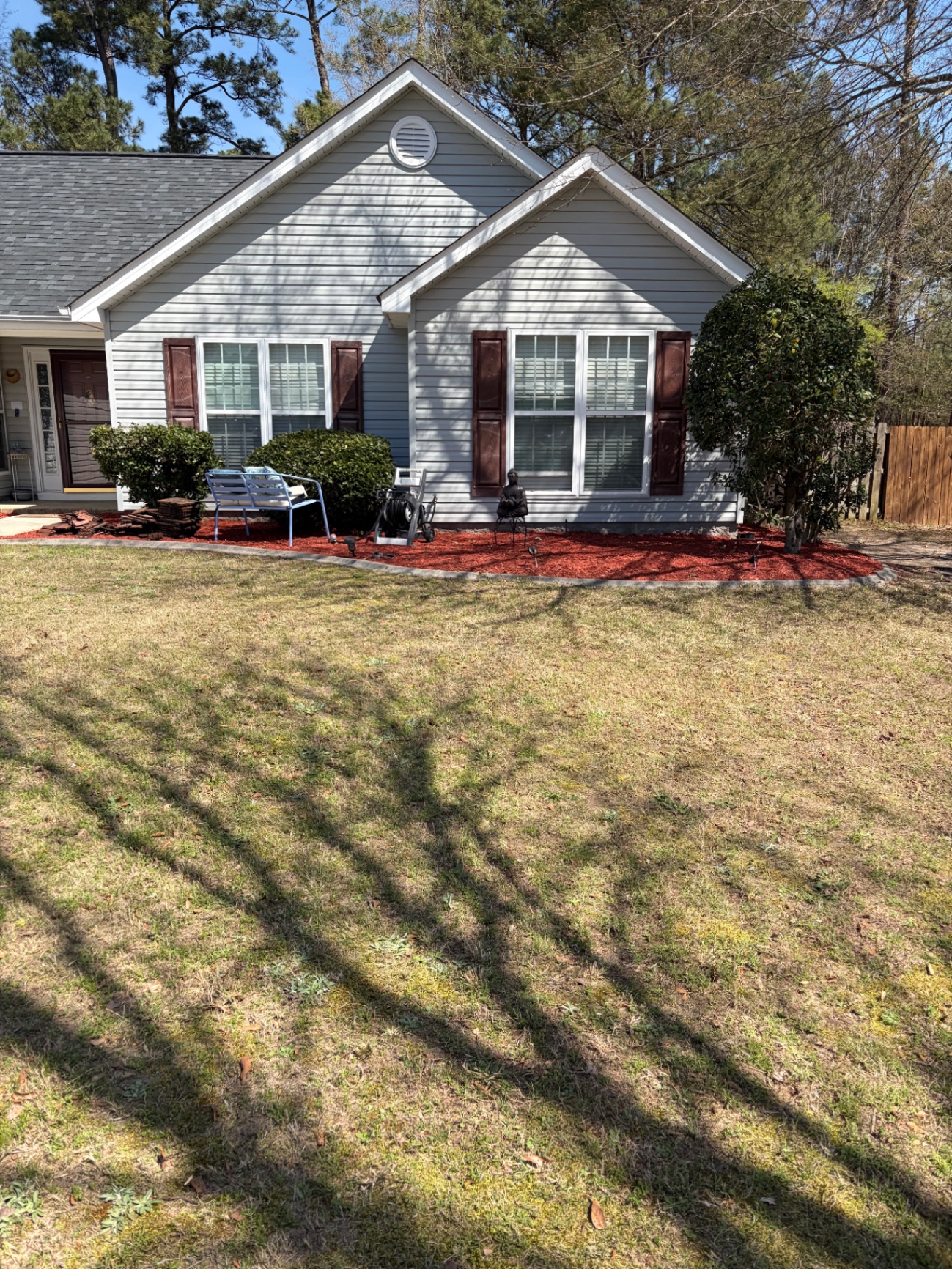 Mulch installation by RC Landscaping — job 1