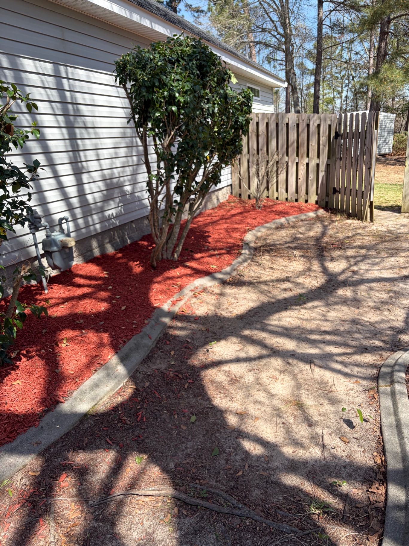 Mulch installation by RC Landscaping — job 2